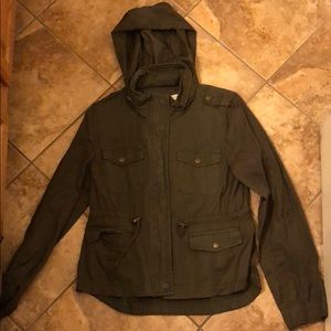 Navy green jacket